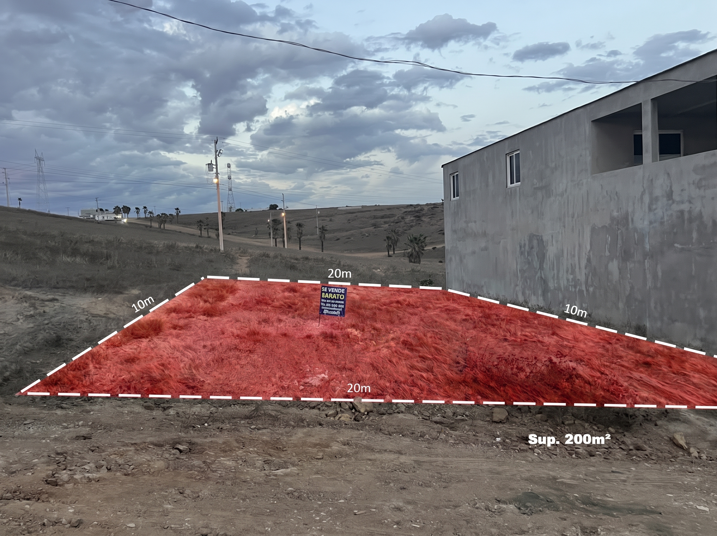 Terreno en Mar de Calafia